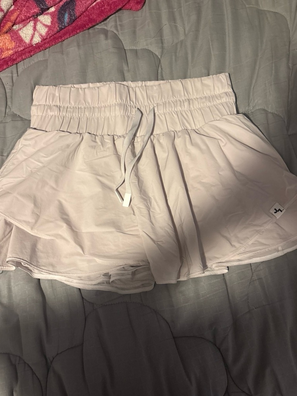 JoyLab Light Pink Athletic Skort-Style Shorts